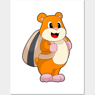 Hamster Seed Backpack Posters and Art